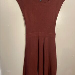 Mossimo Supply Co. Deep Brown Midi Dress